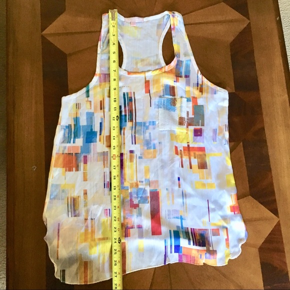 Romeo & Juliet Couture Racerback Top Size M - Picture 8 of 8